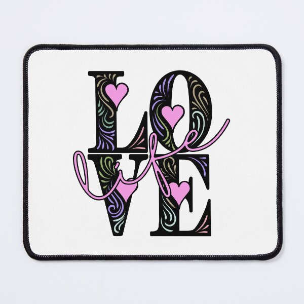 Item preview, Love Life Decorative Typography designed and sold by MerryMakewell.
