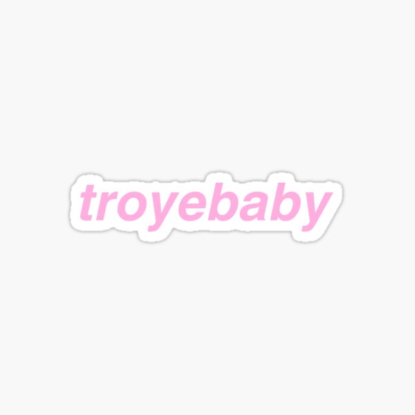 Vista previa del artículo con la obra «Troye bebé Troye Sivan», diseñado y vendido por print-st0re.