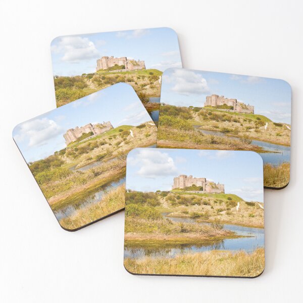 Item preview, Majestic Bamburgh Castle on a Hill  designed and sold by David Patterson.
