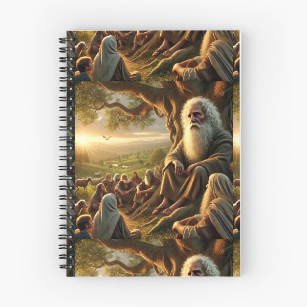 Item preview, "And All the Days of Enos Were Nine Hundred and Five Years" – The End of a Righteous Life Verse: Genesis 5:11 (KJV) designed and sold by Meta2Physical.