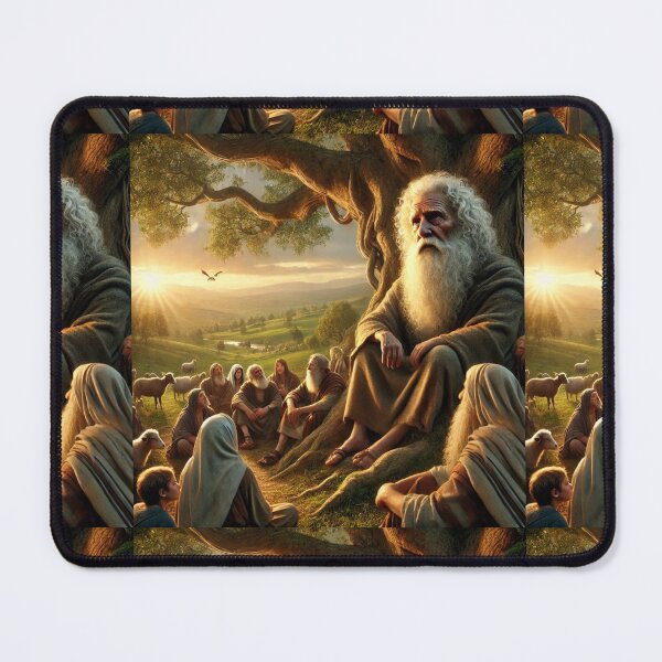 Item preview, "And All the Days of Enos Were Nine Hundred and Five Years" – The End of a Righteous Life Verse: Genesis 5:11 (KJV) designed and sold by Meta2Physical.