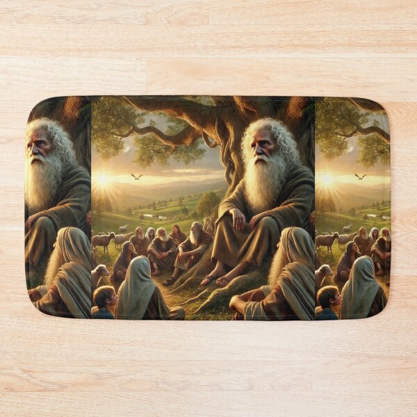 Item preview, "And All the Days of Enos Were Nine Hundred and Five Years" – The End of a Righteous Life Verse: Genesis 5:11 (KJV) designed and sold by Meta2Physical.