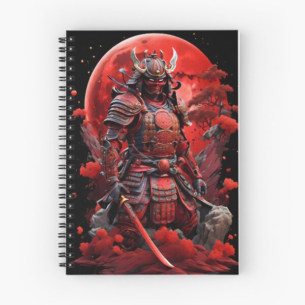 Item preview, Red Samurai Warrior designed and sold by Marcicev-Bojan.
