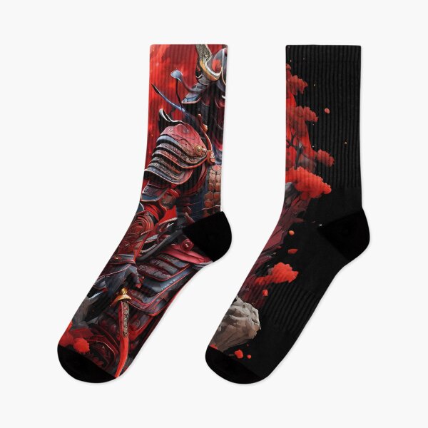 Item preview, Red Samurai Warrior designed and sold by Marcicev-Bojan.