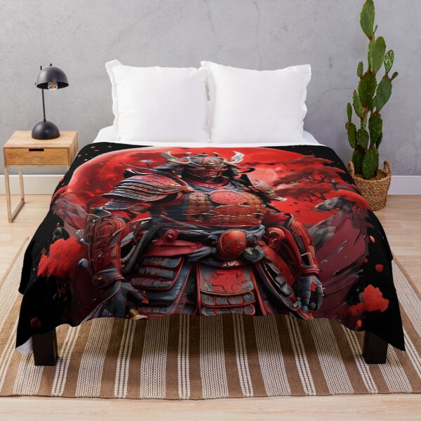 Item preview, Red Samurai Warrior designed and sold by Marcicev-Bojan.