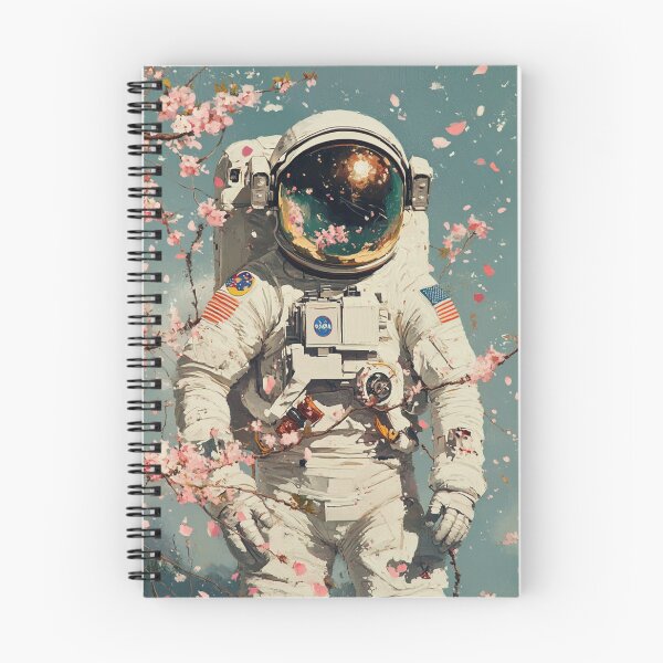 Item preview, Cherry Blossom With Astronaut designed and sold by GrinGalore.