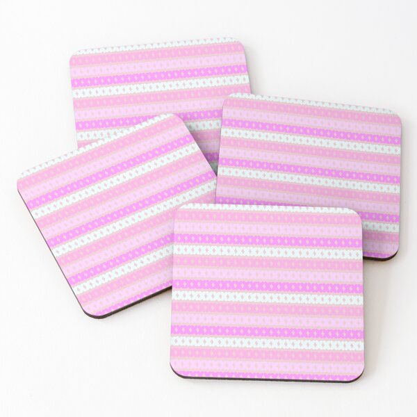 Item preview, Pink Kisses Candy Stripes designed and sold by MerryMakewell.