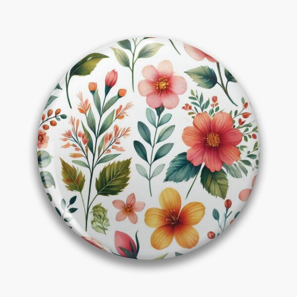 Item preview, Colorful Botanical Bliss designed and sold by Furbulous Faces.