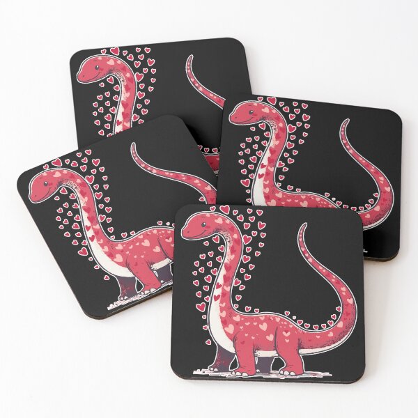 Item preview, Brontosaurus Dinosaur Valentnines Day designed and sold by TomFrontierArt.