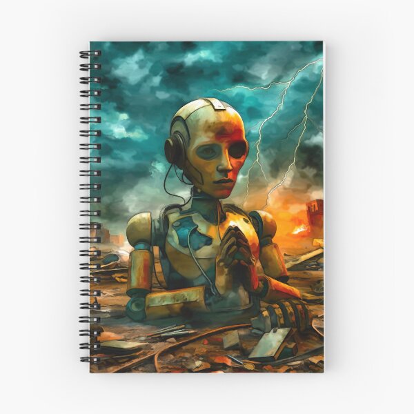 Item preview, The End of Humanity – A Vision of AI’s Final Triumph designed and sold by Mark Fischer.