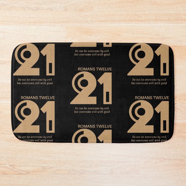 Item preview, Do Not Be Overcome By Evil But Overcome Evil With Good - Bible Verse  designed and sold by CrossCrafted.