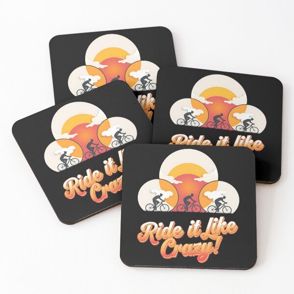 Item preview, Ride it like crazy - cycle touring - Beach biking - Biking summer - Dirt biking designed and sold by JansenGS.
