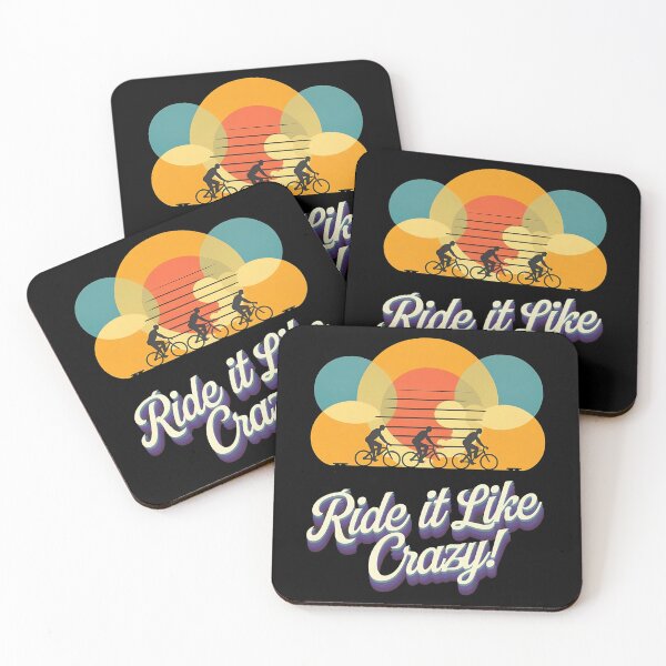 Item preview, Ride it like crazy - cycle touring - Beach biking - Biking summer - Dirt biking designed and sold by JansenGS.