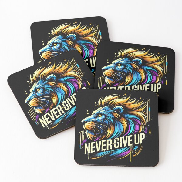 Item preview, Never give up designed and sold by czarnyfeniks.