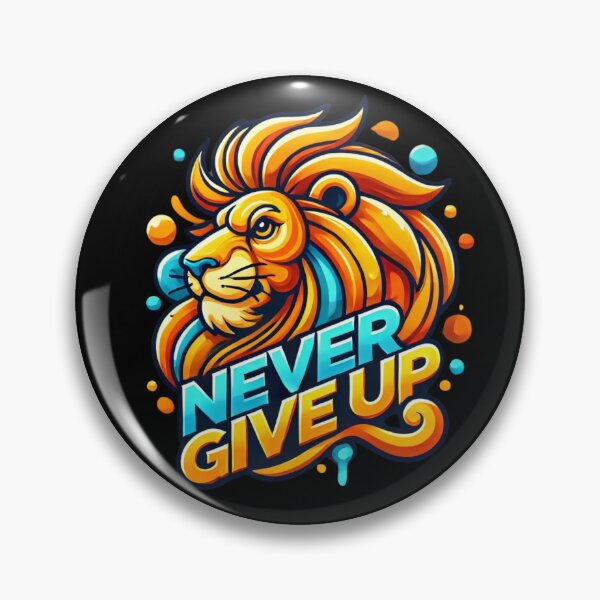 Item preview, Never give up designed and sold by czarnyfeniks.