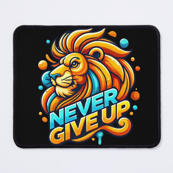 Item preview, Never give up designed and sold by czarnyfeniks.