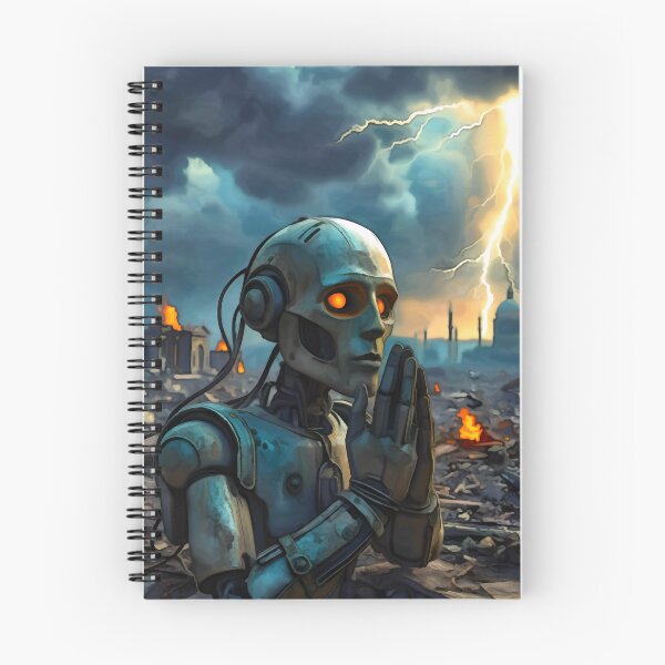 Item preview, The End of Humanity – A Vision of AI’s Final Triumph designed and sold by Mark Fischer.