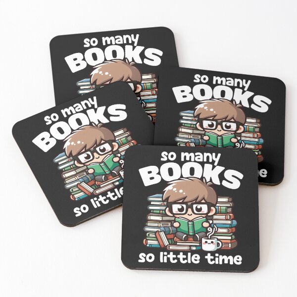 Item preview, SO MANY BOOKS, SO LITTLE TIME - BOOKWORM GIFT designed and sold by KEF Custom.