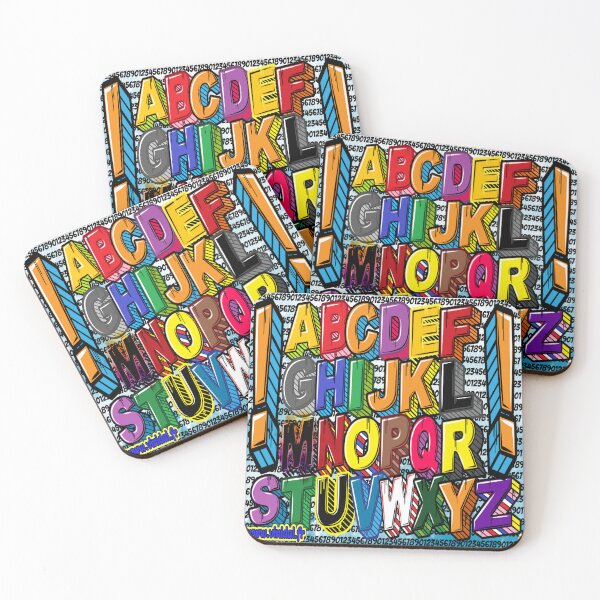 Item preview, Alphabet. 1 color model. designed and sold by Vinidal.