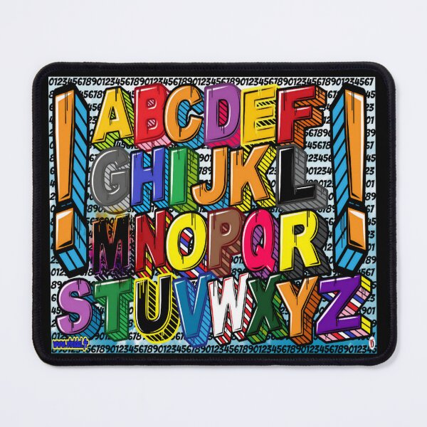 Item preview, Alphabet. 1 color model. designed and sold by Vinidal.