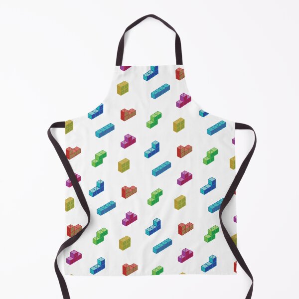 Item preview, Isometric Tetris Blocks Illustration designed and sold by JashJhaveri.