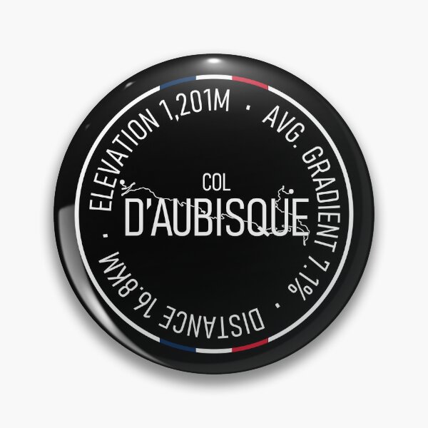 Item preview, Col d'Aubisque Climb from Laruns Stats and Route (white) designed and sold by bonk-cycling.