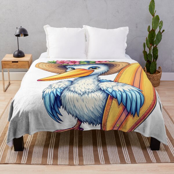 Item preview, surfer pelican designed and sold by rajdigitalarts.