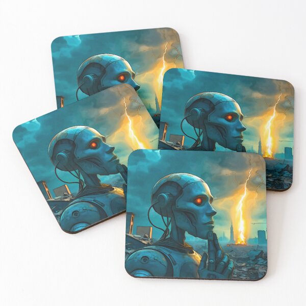 Item preview, The End of Humanity – A Vision of AI’s Final Triumph designed and sold by Mark Fischer.