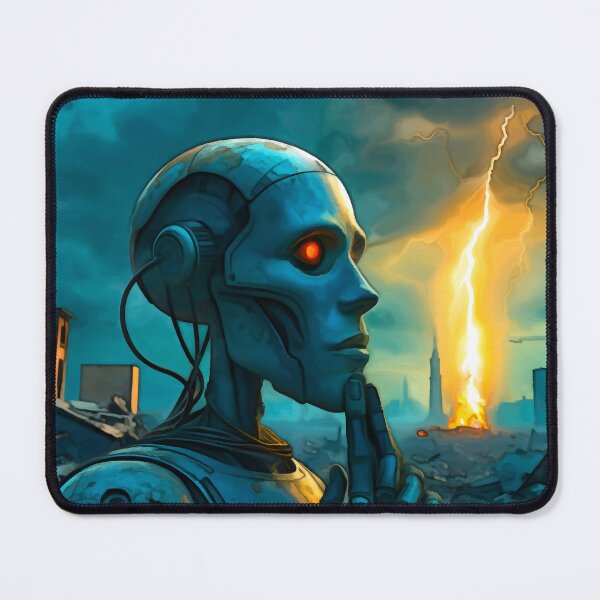 Item preview, The End of Humanity – A Vision of AI’s Final Triumph designed and sold by Mark Fischer.