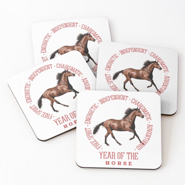Item preview, Year Of The Horse Good Qualities Characteristics designed and sold by GraTEEtude.