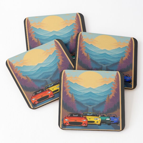 Item preview, Miatas in the Mountains designed and sold by MyYata.