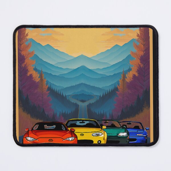 Item preview, Miatas in the Mountains designed and sold by MyYata.
