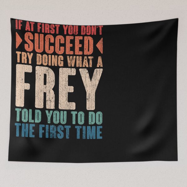 Item preview, Frey last name surname vintage funny personalized birthday gift designed and sold by 9X FR.