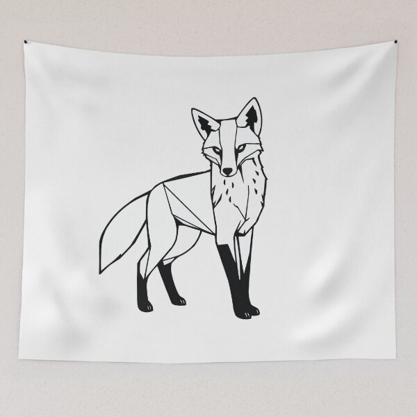 Item preview, Geometric Fox designed and sold by Getup-clothing.