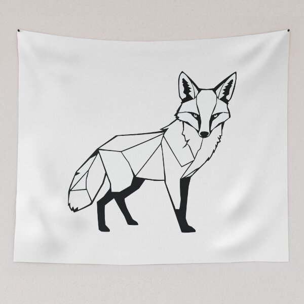 Item preview, Geometric Fox designed and sold by Getup-clothing.