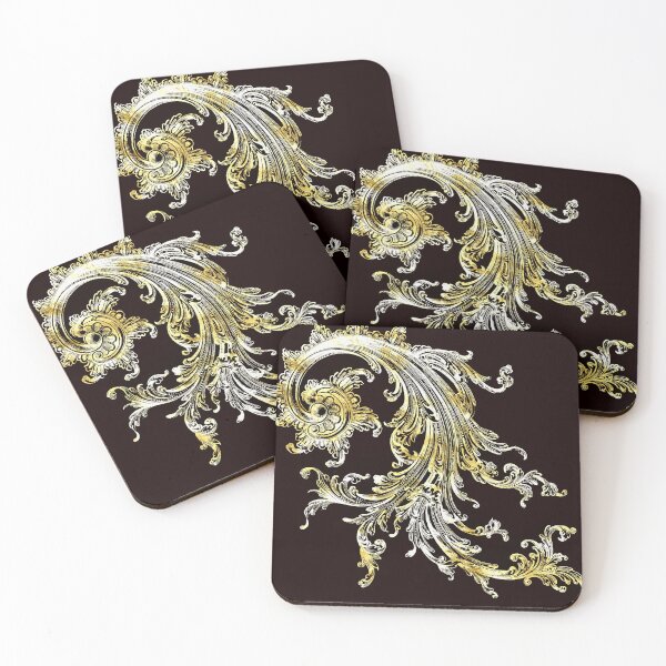 Item preview, Elegant Art Nouveau ornament designed and sold by AnnabellaRh.