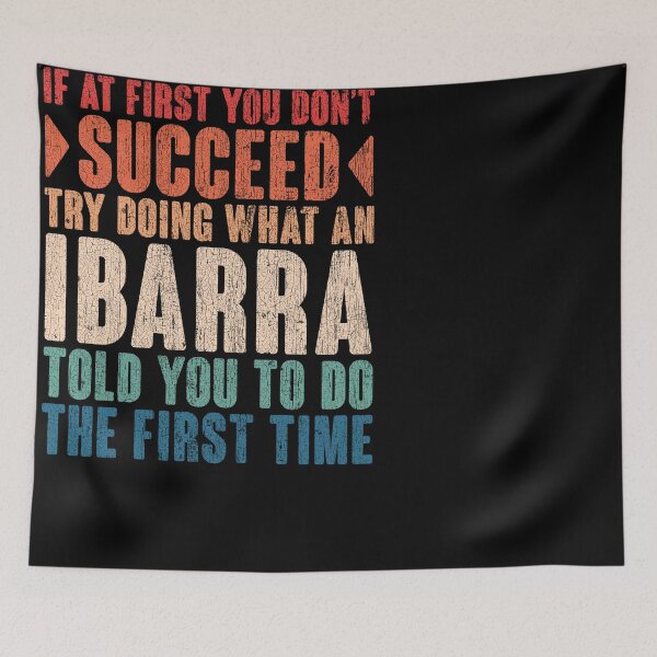 Item preview, Ibarra last name surname vintage funny personalized birthday gift designed and sold by 9X FR.