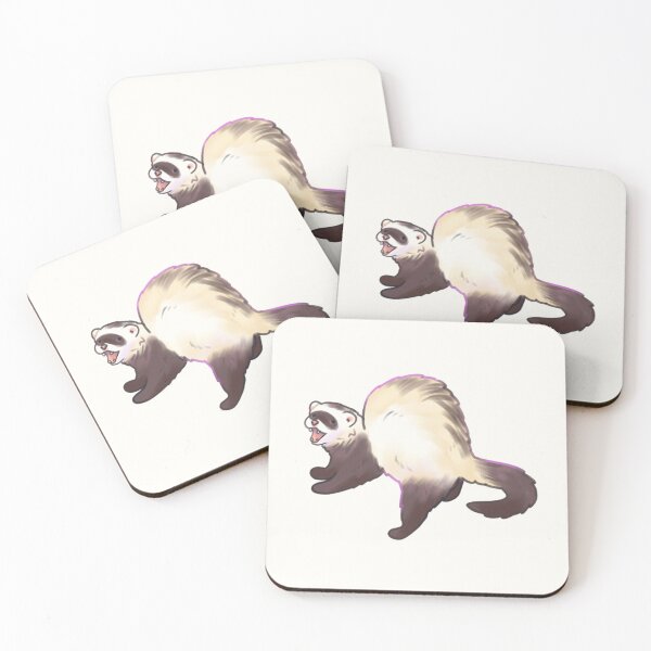 Item preview, Funny Ferret art designed and sold by Mayarartsy.