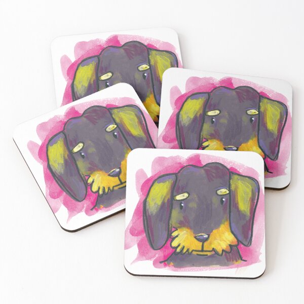 Item preview, Knight Sniffington – Charming dachshund with a playful look designed and sold by Laura Hartleif.