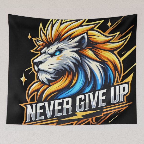 Item preview, Never give up designed and sold by czarnyfeniks.