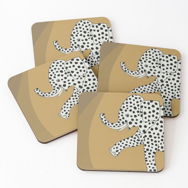 Item preview, Dancing Polka-Dot Elephant Art designed and sold by glowarya.