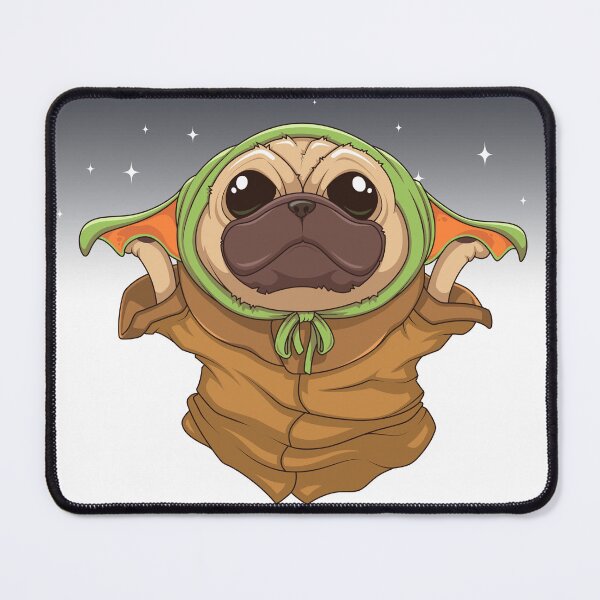 Item preview, May the pug be with you designed and sold by Oleg Gorobets.