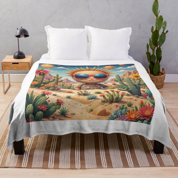 Item preview, Sunny Cactus Vibes, ideal travel gift designed and sold by Indoni.