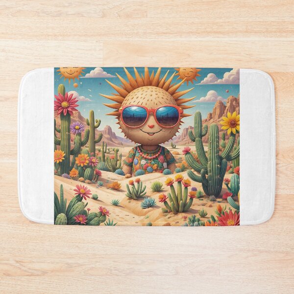 Item preview, Sunny Cactus Vibes, ideal travel gift designed and sold by Indoni.