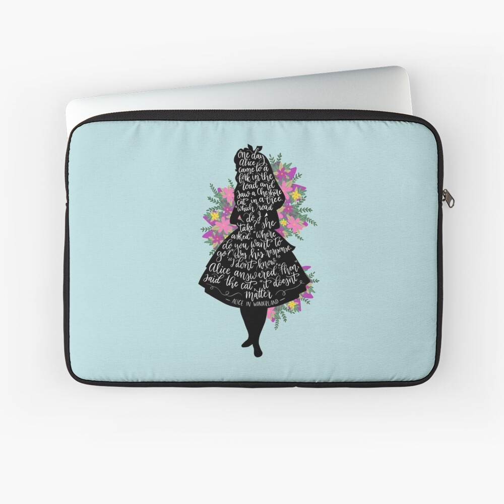 Alice in outlet wonderland laptop case