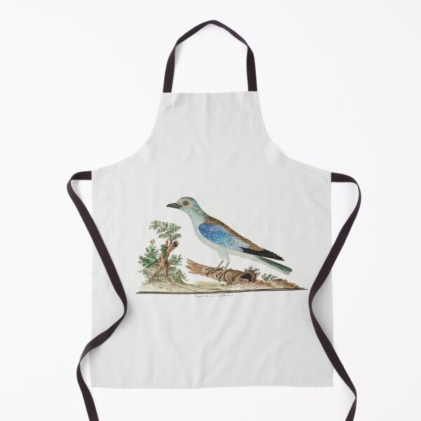 Item preview, African Blue Bird Vintage illustration art designed and sold by Vintage Designs +.