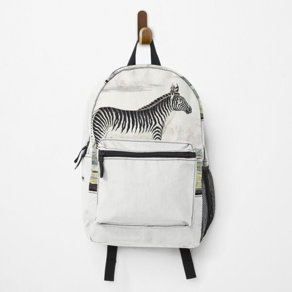 Item preview, Zebra African wildlife vintage illustration art designed and sold by Vintage Designs +.