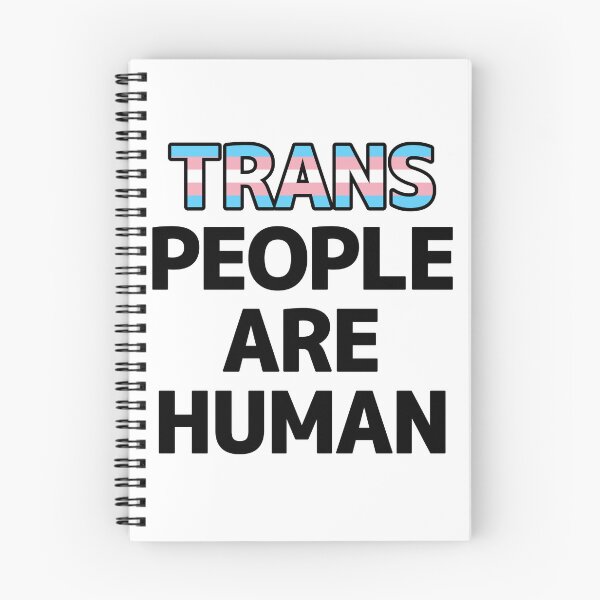 Item preview, Trans People Are Human designed and sold by FurAndWhiskersStudio.