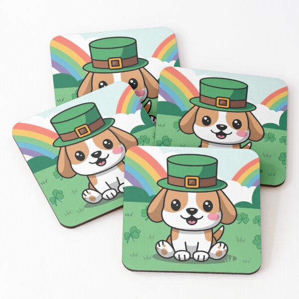 Item preview, Festive Beagle's St. Patrick's Cheer designed and sold by NeatThingLover.