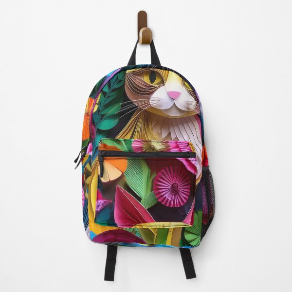 Item preview, Colrful cats and flowers art designed and sold by Photopat.